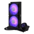 COOLER MASTER CPU hűtő MASTERLIQUID ML240L V2 RGB (vízhűtés) + Kontroller, LGA1700 támogatással fekete