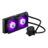COOLER MASTER CPU hűtő MASTERLIQUID ML240L V2 RGB (vízhűtés) + Kontroller, LGA1700 támogatással fekete