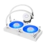 COOLER MASTER CPU hűtő MASTERLIQUID ML240L V2 RGB (vízhűtés) + Kontroller, LGA1700 támogatással, fehér