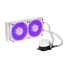 COOLER MASTER CPU hűtő MASTERLIQUID ML240L V2 RGB (vízhűtés) + Kontroller, LGA1700 támogatással, fehér