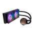 COOLER MASTER CPU hűtő MASTERLIQUID PL240 FLUX (vízhűtés), ARGB, LGA1700 támogatással, fekete