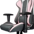 COOLER MASTER Gaming Szék CALIBER R1S ROSE, Légáteresztő anyag, Gázemelő, Állítható deréktámasz, rózsa-szürke
