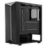 COOLER MASTER Ház Midi ATX CMP 510 ARGB, Tápegység nélkül, Üvegfalú, Fekete