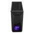 COOLER MASTER Ház Mid Tower ATX MASTERBOX K501L RGB, Tápegység nélkül, Üvegfalú, Fekete