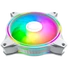 COOLER MASTER Rendszerhűtő Ventilátor MASTERFAN MF120 HALO WHITE EDITION, Gen2 RGB, fehér