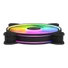 COOLER MASTER Rendszerhűtő Ventilátor MASTERFAN MF140 HALO2, ARGB Gen2, 14cm, fekete