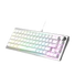 COOLER MASTER Vezetékes Billentyűzet CK720 65% RGB Mechanikus Gaming, White Switch, magyar, szürke