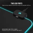 CORSAIR Egérpad MM700 RGB Extended 3XL Gaming, 1220x610mm, fekete