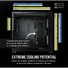 CORSAIR Ház 5000D AIRFLOW, Tápegység nélkül, Edzett Üveg, fekete