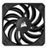 CORSAIR Rendszerhűtő Ventilátor, AF120 SLIM, 12cm, fekete