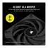 CORSAIR Rendszerhűtő Ventilátor, AF140 ELITE, 14cm, fekete