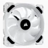 CORSAIR Rendszerhűtő Ventilátor, LL120 RGB, 12cm, fehér