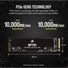 CORSAIR SSD MP700 M.2 2280 PCIe 5.0 2000GB NVMe