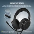 CORSAIR Vezetékes Headset, VIRTUOSO PRO Gaming, True-To-Life audio, fekete