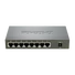 D-LINK Switch 8x100Mbps (4xPOE) Fémházas Asztali, DES-1008PA