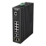 D-LINK Switch Ipari 10x1000Mbps + 2xSFP + 1x konzol port Menedzselhető Fémházas, DIS-200G-12S