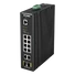 D-LINK Switch Ipari 10x1000Mbps (8xPOE) + 2xSFP + 1x konzol port Menedzselhető Fémházas,DIS-200G-12PS