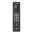 D-LINK Switch Ipari 10x1000Mbps (8xPOE) + 2xSFP + 1x konzol port Menedzselhető Fémházas,DIS-200G-12PS