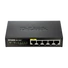 D-LINK Switch 5x100Mbps (4xPOE) Fémházas Asztali, DES-1005P/E
