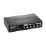 D-LINK Switch 5x100Mbps (4xPOE) Fémházas Asztali, DES-1005P/E