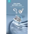 DEVIA TWS BLUETOOTH SZTEREÓ FÜLHALLGATÓ V5.2 + TÖLTŐTOK - KÉK