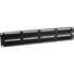 EXCEL Patch Panel Cat.5e UTP 48 portos 2U, fekete