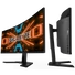 GIGABYTE Ívelt VA LED Monitor 34" G34WQC A 3440x1440, 2xHDMI/2xDisplayport