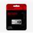 HIKSEMI Pendrive 64GB M200S "Rotary" USB 2.0, Szürke-Fekete (HIKVISION)