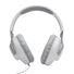 JBL Quantum 100 (Vezetékes, gaming fejhallgató mikrofonnal), Fehér