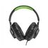 JBL Quantum 100X Console (Vezetékes, gaming fejhallgató levehető mikrofonnal), Fekete/Zöld