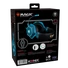 KONIX - MAGIC THE GATHERING 7.1 Fejhallgató Vezetékes Gaming Stereo Mikrofon, Kék-Fekete