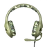 KONIX - MYTHICS Nemesis Camo Fejhallgató Vezetékes Gaming Stereo Mikrofon, Zöldterepmintás