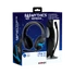 KONIX - MYTHICS PS4 Fejhallgató Nemesis Gaming Stereo Mikrofon, Fekete-Kék