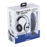 KONIX - MYTHICS PS5 Fejhallgató Nemesis Vezetékes Gaming Stereo Mikrofon, Fehér