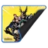 KONIX - MY HERO ACADEMIA "U.A 1.A" Gaming Egérpad 320x270mm, Sárga-Mintás