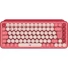 LOGITECH Billentyűzet - POP Keys Mechanikus Vezeték Nélküli + (Emoji gombok) Heartbreaker Rose, US