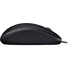 LOGITECH Egér - B110 Vezetékes Optikai Silent, Fekete