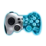 LOGITECH Játékvezérlő - F710 Vezeték Nélküli Gamepad PC-re, Fehér