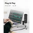 MAONO Asztali Mikrofon AU-PM360TR, Recording Microphone kit with XLR-to-3.5mm Cable