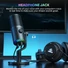 MAONO DM30 RGB Programmable Gaming USB Microphone, Fekete