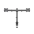 MULTIBRACKETS Asztali konzol (2 képernyős rögzítőkar), M Deskmount Basic Dual (15-27", max.VESA: 100x100 mm, 10 kg)
