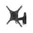 MULTIBRACKETS Fali konzol, M VESA Flexarm 360 II Black 75 100 200 (15-32", max.VESA: 200x200 mm, 15 kg)