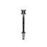MULTIBRACKETS Gas Spring asztali konzol, M Deskmount Gas Spring Single Black (15-30", max.VESA: 100x100 mm, 9 kg)