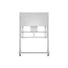 MULTIBRACKETS Gurulós motoros padlóállvány, M Motorized Floorstand 80 kg White HD (42-110")