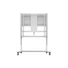 MULTIBRACKETS Gurulós motoros padlóállvány, M Motorized Floorstand 80 kg White HD (42-110")