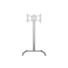 MULTIBRACKETS Gurulós padlóállvány, M Display Stand 180 Single Silver (32-65", max.VESA: 700x400 mm, 50 kg)