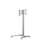 MULTIBRACKETS Gurulós padlóállvány, M Display Stand 180 Single Silver (32-65", max.VESA: 700x400 mm, 50 kg)