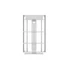 MULTIBRACKETS Motoros konzol, M Motorized Drop Down TV Lift Turn 55"-75" (for built-in LCD TV, max.VESA: 600x600 mm)