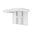 MULTIBRACKETS Motoros mennyezeti konzol, M Motorized Ceilingmount Inverted Extensional w/lid 65-86" (max.VESA:800x800mm)