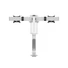 MULTIBRACKETS Gas Lift asztali konzol (2 képernyős rögzítőkar), M VESA Gas Lift Arm Single White w. Duo Crossbar (15-28"
